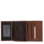 Grand Portefeuille Albert en cuir Nubuck Terrie brunie