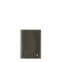 Grand Portefeuille Albert en cuir Vintage Bois vert