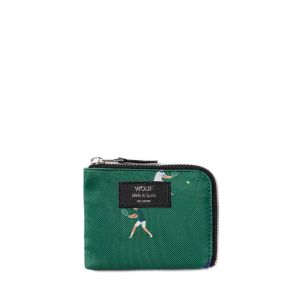 Portefeuille en matière recyclée 11.5 cm Match point