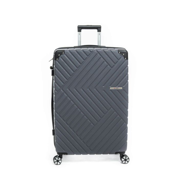 Valise rigide 2123 Extensible 77 cm Gris foncé