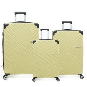 Lot de 3 valises rigides 2123 56, 67 et 77 cm Olive Lot de 3 valises rigides 2123 56, 67 et 77 cm Olive