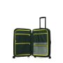Valise cabine rigide Pure Mate Extensible 55 cm Vert foncé