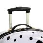 Valise cabine rigide Kid Dalmatien 50 cm Noir/blanc