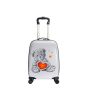 Valise cabine rigide Kid Ourson 48 cm Noir/blanc