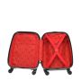 Valise cabine rigide Kid Ourson 48 cm Noir/blanc