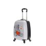 Valise cabine rigide Kid Ourson 48 cm Noir/blanc