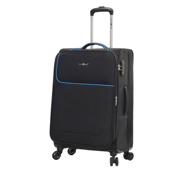 Valise souple 22204 Extensible 77 cm Noir
