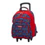 Sac à dos à roulettes Rallye 49cm Bleu/rouge