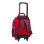 Sac à dos à roulettes Rallye 49cm Bleu/rouge