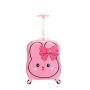 Valise cabine rigide Kid Lapin 48 cm Rose