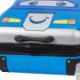 Valise cabine rigide Enfant V85118 49 cm Voiture bleu