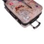 Valise cabine rigide 86820G 55 cm Paris rétro