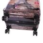 Valise cabine rigide 86820G 55 cm Paris rétro
