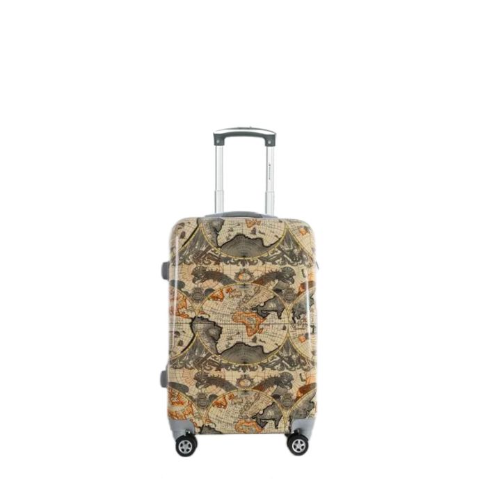 Valise cabine rigide 96820D 55 cm Mappemonde