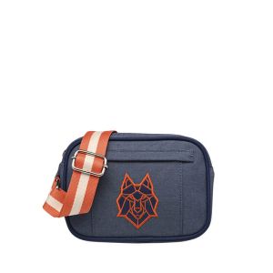 Sac banane carrée 20 cm Loup Bleu Sac banane carrée 20 cm Loup Bleu