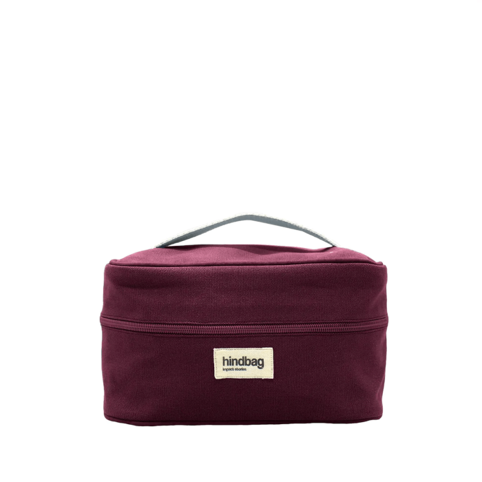 Trousse de toilette Gaspard 25 cm Prune