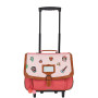 Cartable scolaire à roulettes Les Explorateurs Trolley 38 cm Adriana