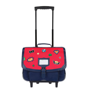 Cartable scolaire à roulettes Les rêveurs Trolley 38 cm Tristan