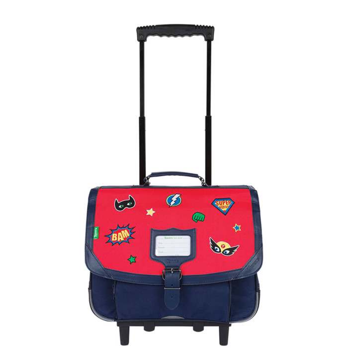 Cartable scolaire à roulettes Les rêveurs Trolley 38 cm Tristan