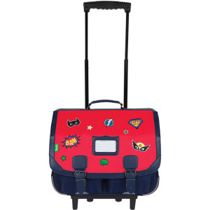 Cartable scolaire à roulettes Les rêveurs Trolley 41 cm Tristan