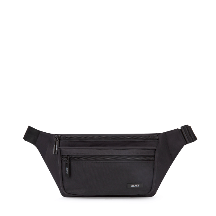 Sac banane RFID 22,5 cm Noir