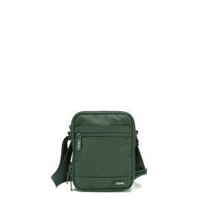 Sac Travers RFID Medium 17 cm Vert Forêt Sac Travers RFID Medium 17 cm Vert Forêt