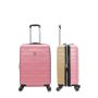 Valise cabine rigide Bicolore 368 Extensible 55 cm Fuschia/Taupe