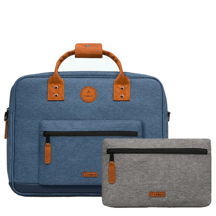 Sacoche ordinateur 15 pouces Paris Bleu Jean
