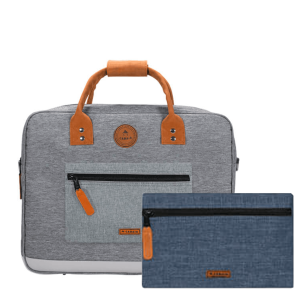 Sacoche ordinateur 15 pouces New York Gris clair Sacoche ordinateur 15 pouces New York Gris clair