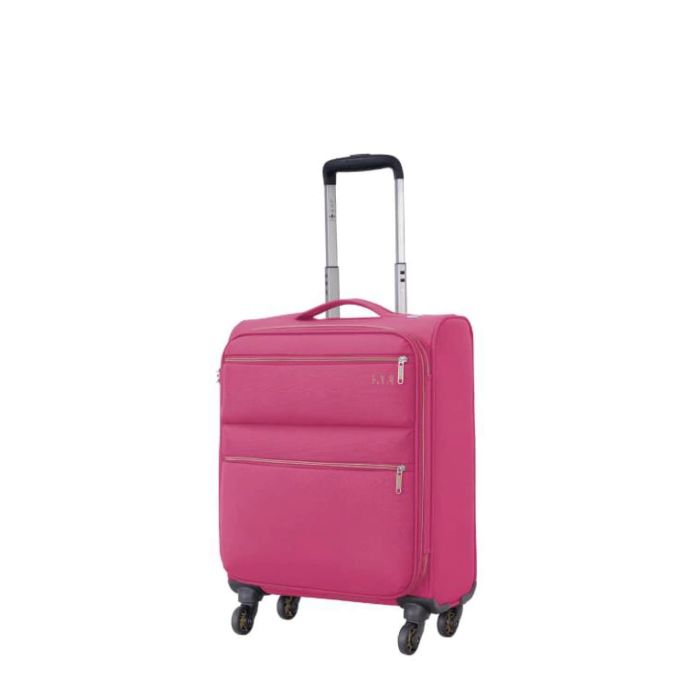 Valise cabine souple 1976 Extensible 55 cm Fuschia