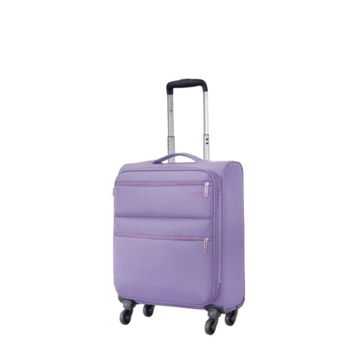 Valise cabine souple 1976 Extensible 55 cm Lavande