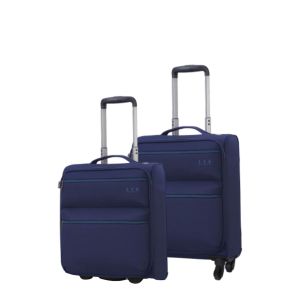 Lot de 2 valises cabine et underseater souples 1976 Extensibles 55 et 45 cm Marine Lot de 2 valises cabine et underseater souples 1976 Extensibles 55 et 45 cm Marine