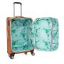 Valise souple 355 77 cm Cognac