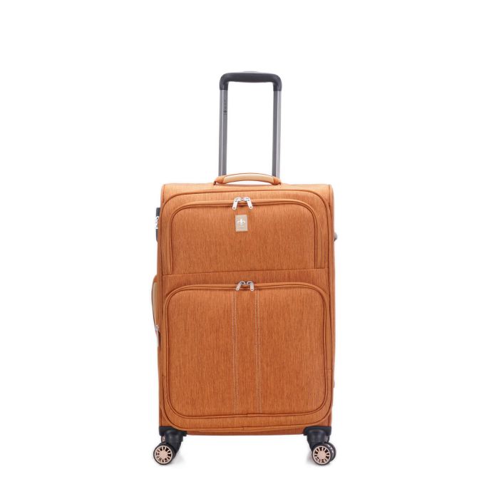 Valise souple 355 Extensible 67 cm Cognac