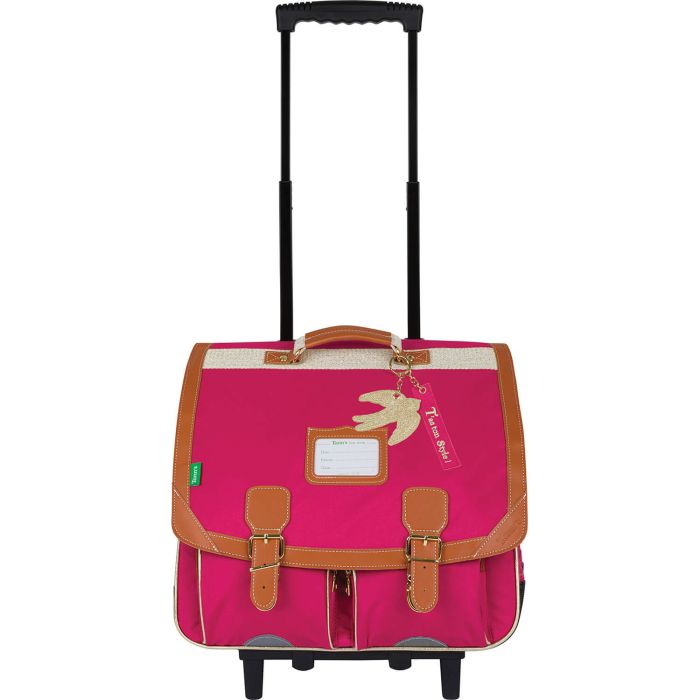 Cartable scolaire à roulettes Ton truc en plus ! Trolley 41 cm Paloma