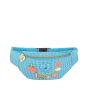 Sac banane Fanny 21.5cm Vichy Love Blue