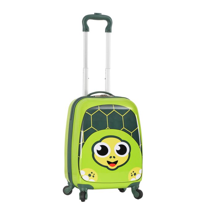 Valise cabine rigide Kid Turtle 48 cm vert