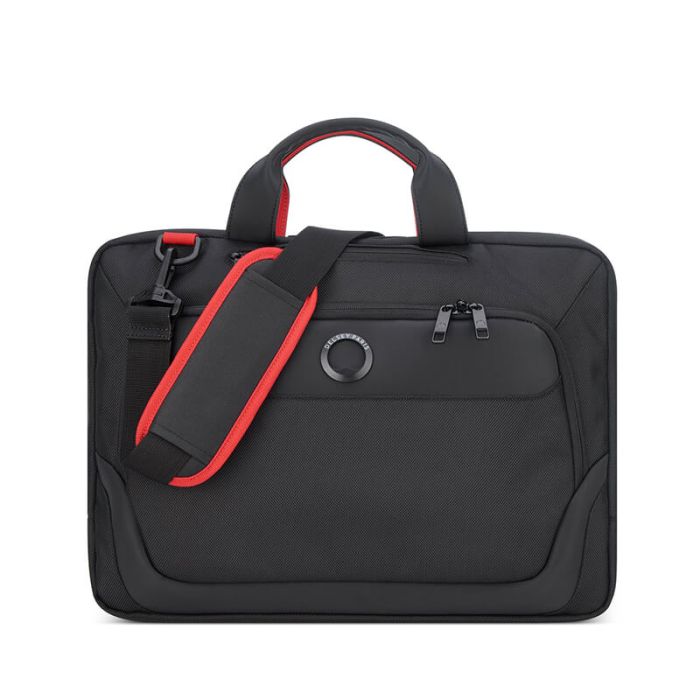 Sacoche ordinateur Parvis Plus 15.6 pouces 41 cm Noir