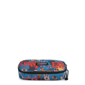 Trousse Oval 22 cm Doodle Blue Trousse Oval 22 cm Doodle Blue