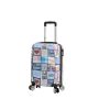 Valise cabine rigide 36820C 55 cm Paris Patchwork