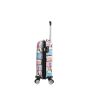 Valise cabine rigide 36820C 55 cm Paris Patchwork