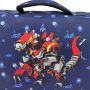 Cartable scolaire Kid robot dino 35 cm Bleu