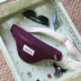 Sac banane enfant Augustin 27 cm Prune