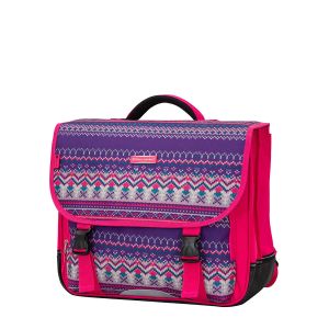 Cartable scolaire Geo color girly 38 cm Rose Cartable scolaire Geo color girly 38 cm Rose
