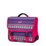 Cartable scolaire Geo color girly 38 cm Rose