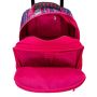 Sac à dos à roulettes Geo color girly 51 cm Rose
