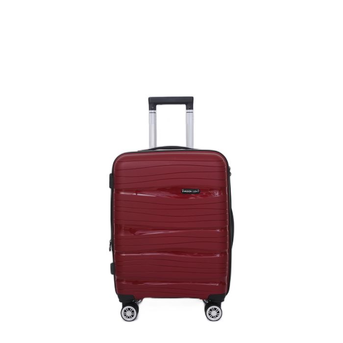 Valise cabine rigide Weekend Extensible 56 cm Rouge