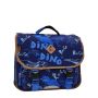 Cartable scolaire Dino 41 cm Bleu