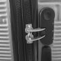Valise cabine rigide Sun Extensible 57 cm Silver
