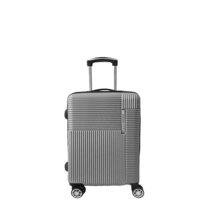 Valise cabine rigide Sun Extensible 57 cm Silver